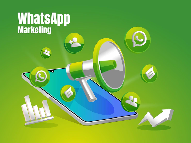 whatsapp marketing megaphone digital marketing social media concept 112255 1878 1